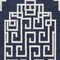 Homeroots 60 x 84 in. Navy Ivory Wool Rug 374679 - alternate 3